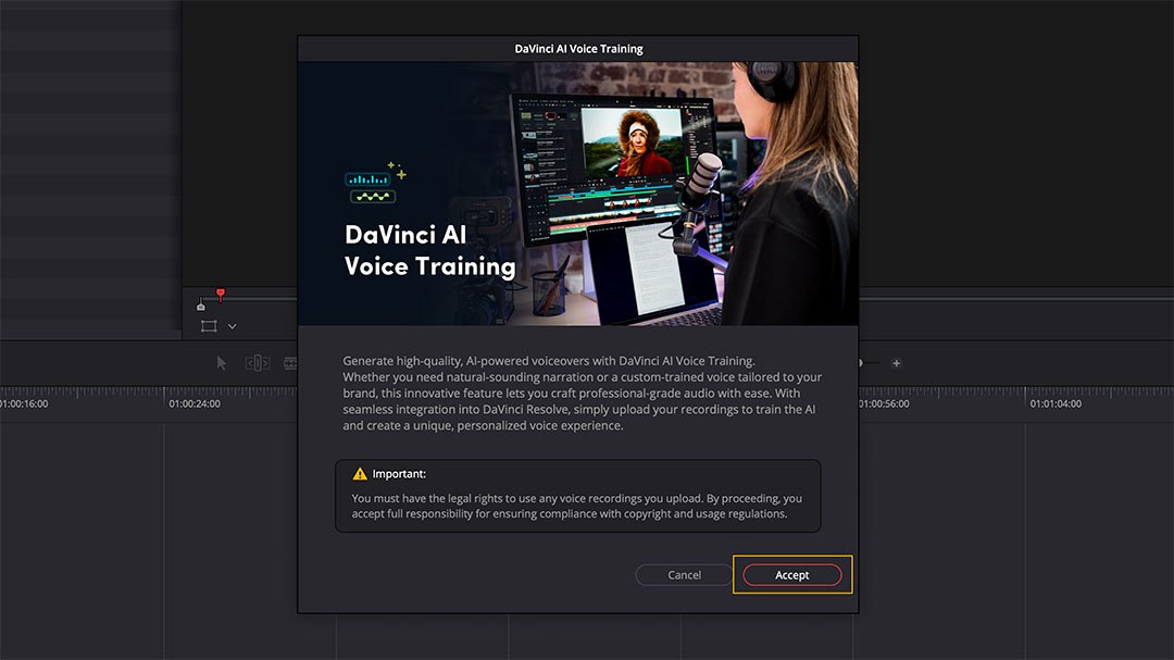 ai miglioramento vocale davinci resolve tutorial ita